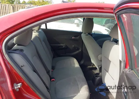 2012 Chevrolet Sonic 1Ls from USA, damaged, VIN 1G1JB5SH6C4206573